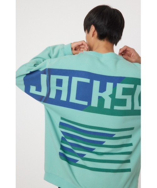 RODEO CROWNS WIDE BOWL(ロデオクラウンズワイドボウル)の「JACKSON スウェット(スウェット・メンズ・杢グレー/ターコイズブルー/オフホワイト・MEDIUM/LARGE)」の22枚目の写真