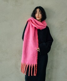 LEPSIM | 太フリンジ無地ストール　132601(ストール/ショール)