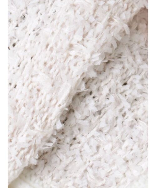 MERCURYDUO（マーキュリーデュオ）の「ノーカラーツイードニットカーディガン（カーディガン/ボレロ・レディース・ネイビー/ブラック/オフホワイト・FREE）」の20枚目の写真