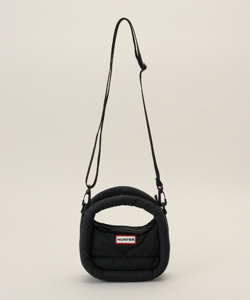ショルダーバッグ・ポシェット HUNTER UNISEX Framed Puffer Mini Hobo Bag Rhythmic Clay UBX3 FRAMED PUFFER MINI HOBO – Hunter Singapore