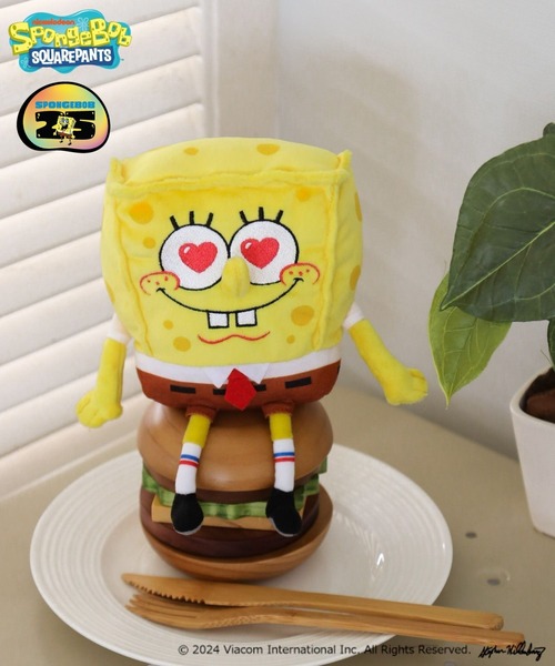 SpongeBob(スポンジ・ボブ)×BAYFLOW】ヌイグルミ（インテリア