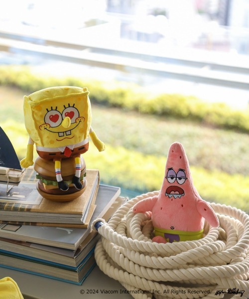 スポンジボブ SpongeBob(スポンジ・ボブ)×BAYFLOW】ヌイグルミ（インテリア雑貨