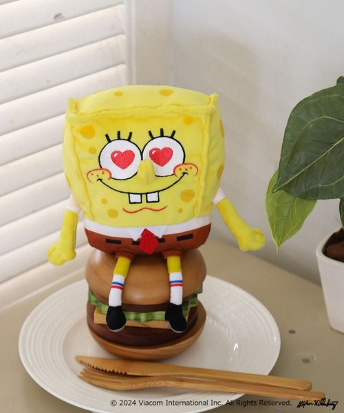 SpongeBob(スポンジ・ボブ)×BAYFLOW】ヌイグルミ（インテリア雑貨