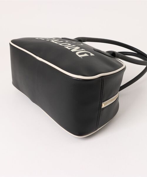 SPALDING(スポルディング)の「【SPALDING/スポルディング】SL MINI MADISON BAG/ ミニ マディソンバッグ(ボストンバッグ・メンズ・ワイン/ブラック/オフホワイト/ライトブラウン・FREE)」の6枚目の写真