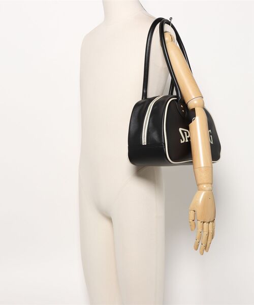 SPALDING(スポルディング)の「【SPALDING/スポルディング】SL MINI MADISON BAG/ ミニ マディソンバッグ(ボストンバッグ・メンズ・ワイン/ブラック/オフホワイト/ライトブラウン・FREE)」の8枚目の写真