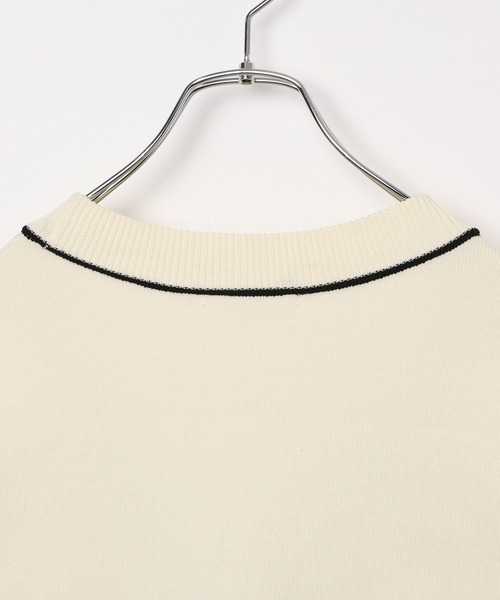 GLOBAL WORK（グローバルワーク）の「リッチライトニットVカーデ/286124（カーディガン/ボレロ・キッズ・ナチュラル/ブラック・130cm/140cm/150cm/160cm/170cm）」の5枚目の写真