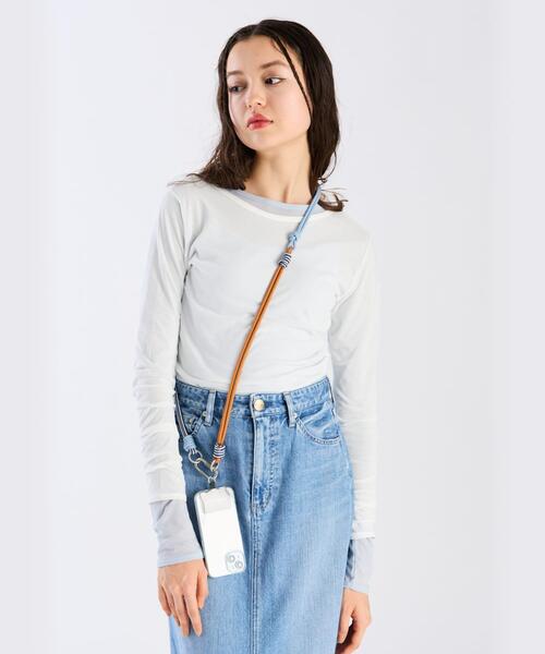 WX33 STRAP マルチショルダーストラップ（スマホグッズ）｜To b. by agnes b.（トゥービーバイアニエスベー）