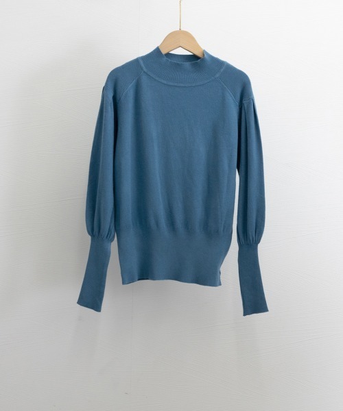 Miniministore(ミニミニストア)の「プチハイネックニットトップス レディース(ニット/セーター・レディース・ベージュ/ダークブルー/ライトブラウン/ブラック・FREE)」の21枚目の写真