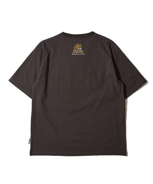 POWER TO THE PEOPLE(パワートゥーザピープル)の「【POWER TO THE PEOPLE】ヴィンテージ風 ゴースト刺繍Tシャツ / リンガーTシャツ(Tシャツ/カットソー・レディース・ホワイト系3/チャコールグレー/ホワイト系1/ホワイト系2・MEDIUM/LARGE/X-LARGE)」の10枚目の写真