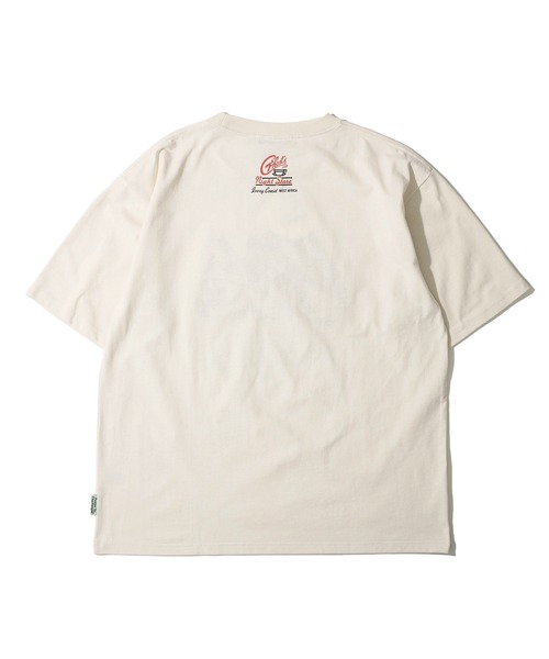POWER TO THE PEOPLE(パワートゥーザピープル)の「【POWER TO THE PEOPLE】ヴィンテージ風 ゴースト刺繍Tシャツ / リンガーTシャツ(Tシャツ/カットソー・レディース・ホワイト系3/チャコールグレー/ホワイト系1/ホワイト系2・MEDIUM/LARGE/X-LARGE)」の16枚目の写真