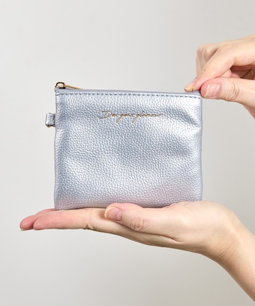 SUNNYSIDE サニーサイド：シンプルロゴポーチ ティッシュケース付き