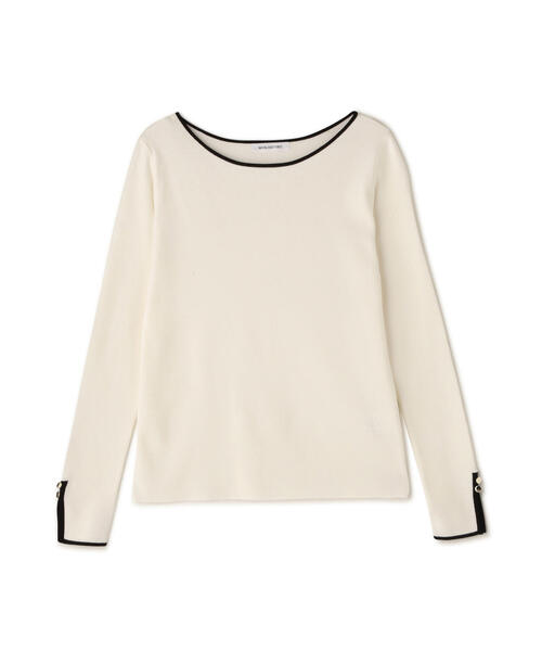 NATURAL BEAUTY BASIC(ナチュラルビューティーベーシック)の「◇総針ベーシックシリーズ ボートネックニット(ニット/セーター・レディース・グリーン系その他3/ホワイト系その他/ブラック系その他・FREE)」の11枚目の写真