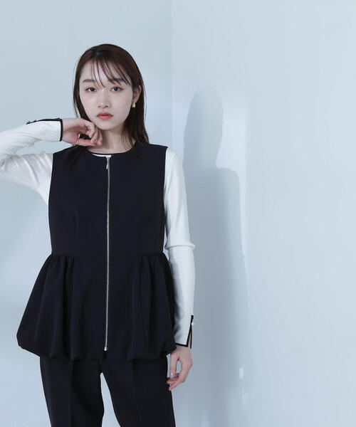 NATURAL BEAUTY BASIC(ナチュラルビューティーベーシック)の「◇総針ベーシックシリーズ ボートネックニット(ニット/セーター・レディース・グリーン系その他3/ホワイト系その他/ブラック系その他・FREE)」の17枚目の写真