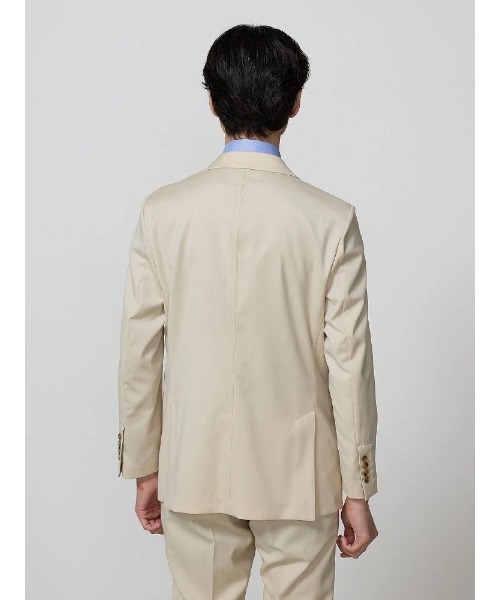 セール】【REDA】ヘリンボーン柄スーツ ベージュ（スーツセット