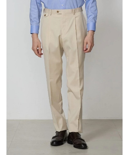 セール】【REDA】ヘリンボーン柄スーツ ベージュ（スーツセット