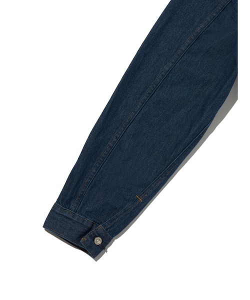 Levi's(リーバイス)の「Levi's/リーバイス ヴィンテージ プリーツ トラッカージャケット ミディアムインディゴ(デニムジャケット・メンズ・インディゴブルー・S/M/L/XL)」の5枚目の写真