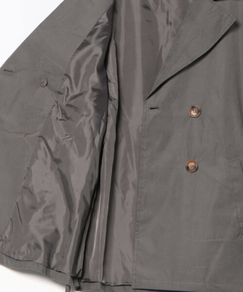 CECIL McBEE（セシルマクビー）の「チュール袖トレンチコート（トレンチコート・レディース・ピンク/チャコールグレー/ベージュ・MEDIUM/LARGE）」の5枚目の写真