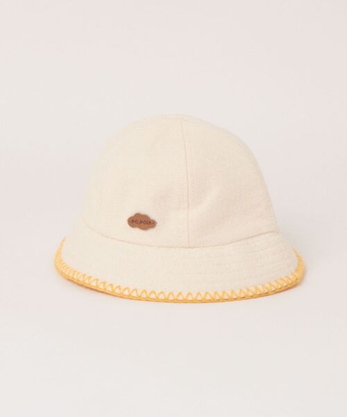 moimoln（モイモルン）の「スプラウトバケットハット（ハット・キッズ・クリーム・48cm/52cm/50cm）」の9枚目の写真