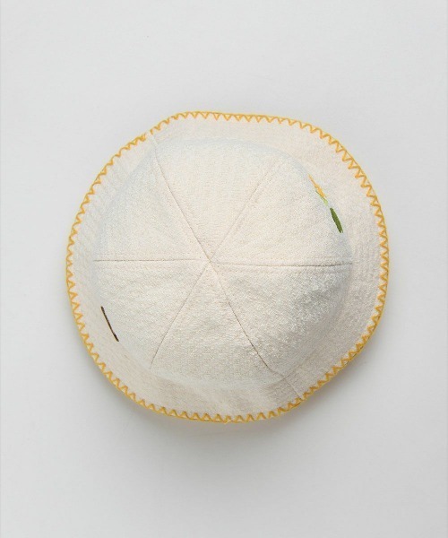 moimoln（モイモルン）の「スプラウトバケットハット（ハット・キッズ・クリーム・48cm/52cm/50cm）」の7枚目の写真