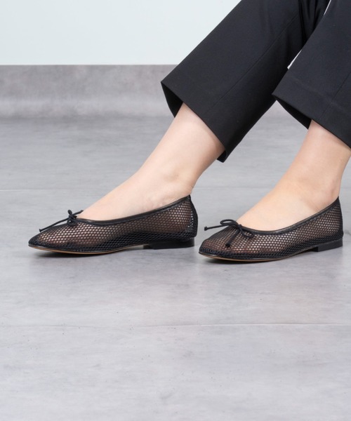REMME（レメ）の「【REMME/レメ】メッシュフラットパンプス（パンプス・レディース・ブラック・38/36/37）」の5枚目の写真