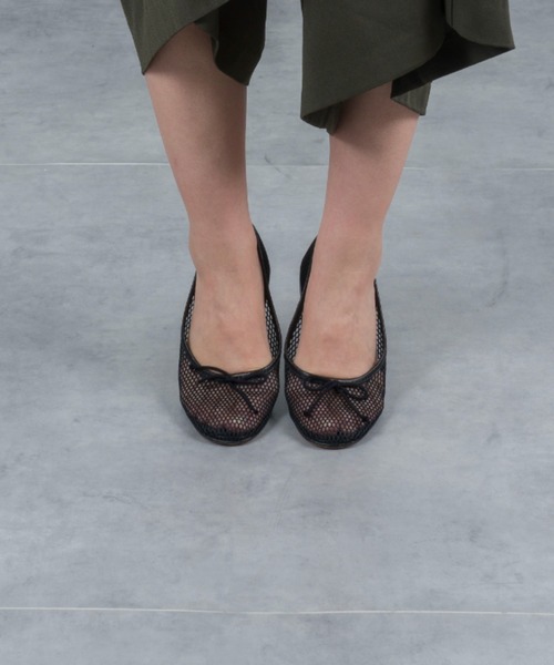 REMME（レメ）の「【REMME/レメ】メッシュフラットパンプス（パンプス・レディース・ブラック・38/36/37）」の10枚目の写真