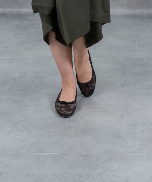 REMME（レメ）の「【REMME/レメ】メッシュフラットパンプス（パンプス・レディース・ブラック・38/36/37）」の11枚目の写真