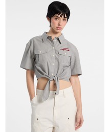 Guess | GUESS Originals Workwear Tie Top 半袖シャツ(シャツ/ブラウス)