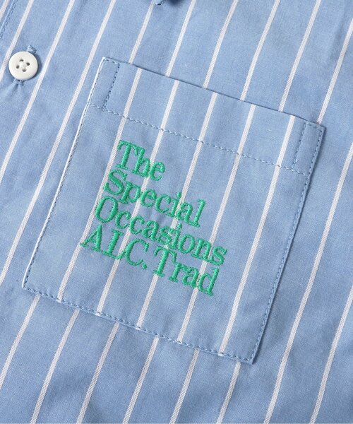 apres les cours（アプレレクール）の「【リンク】ストライプ・チェックシャツ（シャツ/ブラウス・キッズ・チェック/ストライプ・100/130/110/120/90/80）」の3枚目の写真