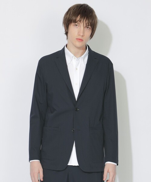 CB CRESTBRIDGE(シービークレストブリッジ)の「ライトウェイトファンクショナルパッカブルジャケット(テーラードジャケット・メンズ・ネイビー/ベージュ系その他3・3/2)」の4枚目の写真