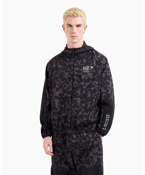 【新品未使用】エンポリオ・アルマーニ EA7 スウェットシャツ レッド M EMPORIO ARMANI トレーナー スウェット 「エンポリオ アルマーニ
