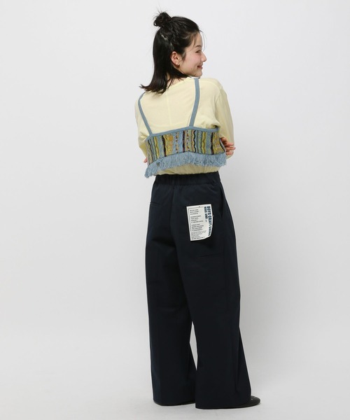 niko and...(ニコアンド)の「幾何フリンジビスチェ(その他トップス・レディース・アイボリー/ブルー/ネイビー・FREE)」の12枚目の写真