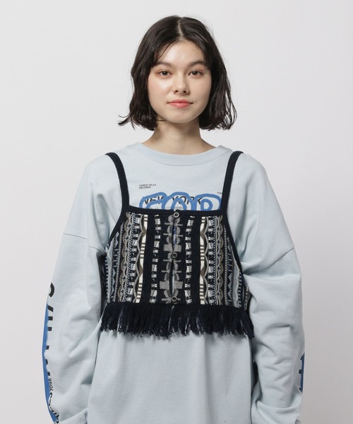 kishidamiki フリンジビスチェ 税込】 kishidamiki フリンジビスチェ トップス - トップス