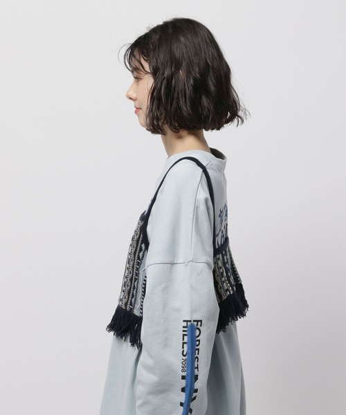 niko and...(ニコアンド)の「幾何フリンジビスチェ(その他トップス・レディース・アイボリー/ブルー/ネイビー・FREE)」の19枚目の写真