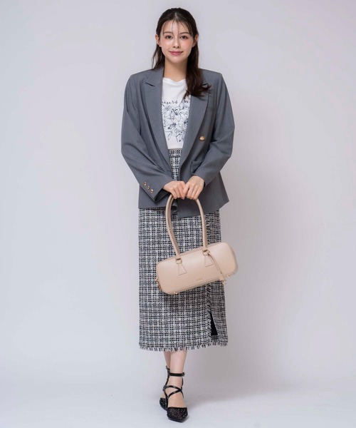 NOELA(ノエラ)の「ウエストイーストバッグ(ハンドバッグ・レディース・ベージュ/オフホワイト/イエロー・フリー)」の12枚目の写真