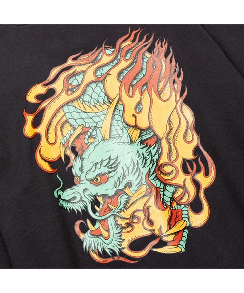 FLAME DRAGON LOGO CREW NECK SW（スウェット）｜CALEE（キャリー）の