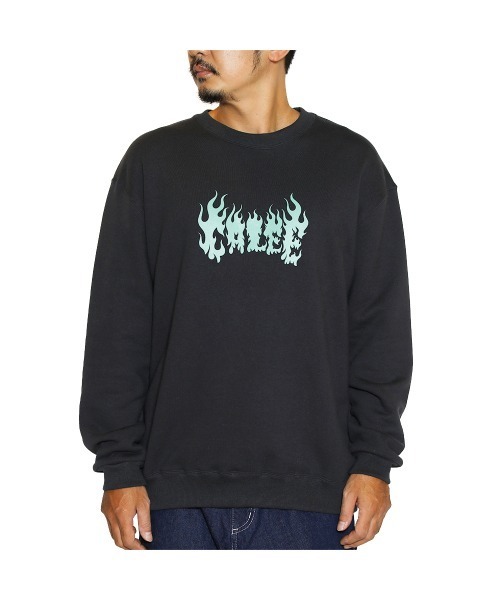 【CALEE】FLAME DRAGON LOGO CREW NECK SW FLAME DRAGON LOGO CREW NECK SW（スウェット）｜CALEE（キャリー）の