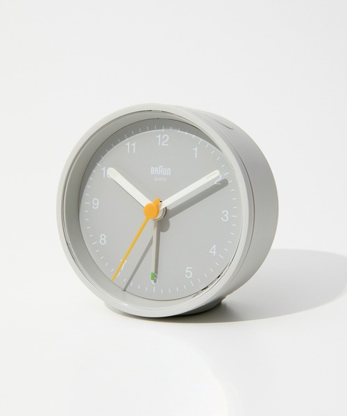 BRAUN（ブラウン）の「BRAUN CLASSIC ALARM CLOCK ブラウン クラシック アラームクロック 置時計（置時計・レディース・ホワイト/ホワイト×ブラック/ホワイト×ピンク/シルバー×ブラック/ブラック/グレー/ブラック×ホワイト・FREE）」の6枚目の写真