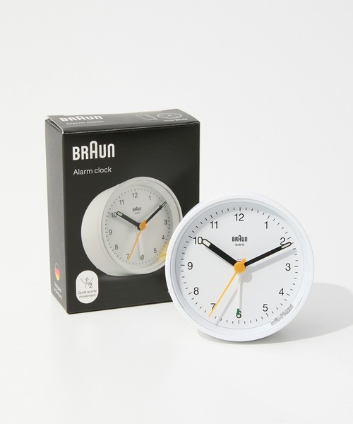 BRAUN（ブラウン）の「BRAUN CLASSIC ALARM CLOCK ブラウン クラシック アラームクロック 置時計（置時計・レディース・ホワイト/ホワイト×ブラック/ホワイト×ピンク/シルバー×ブラック/ブラック/グレー/ブラック×ホワイト・FREE）」の12枚目の写真