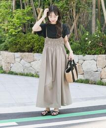 ITEMS URBANRESEARCH | シャーリングキャミワンピース(ワンピース)