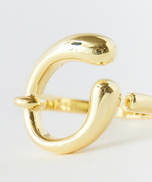 blatto(ブラット)の「blatto/ブラット デザインリング フリーサイズ bla-ring-00581 秋物 秋服 2026年秋冬(リング・レディース・ゴールド・FREE)」の4枚目の写真