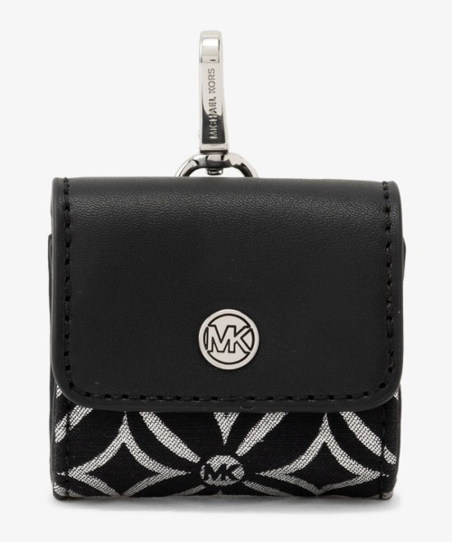 MICHAEL KORS(マイケルコース)の「JET SET TRAVEL クロスボディ ウィズ テックアタッチ スモール(ショルダーバッグ・レディース・ブラック×シルバー・FREE)」の9枚目の写真