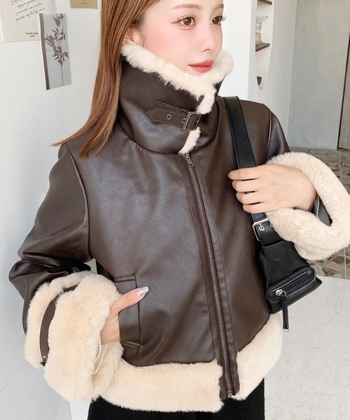 ジャケット・アウター Xfrm FEATHER YARN design zip jacket 4026a65f2a1cc9a7711f1f587d2df5