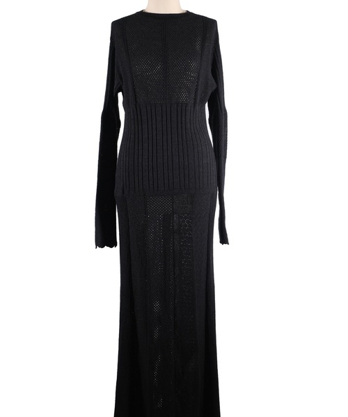 CIEL'AIR(シエルエアー)の「Knit Dress(ワンピース・レディース・ベージュ/ブラック・MEDIUM/LARGE)」の21枚目の写真