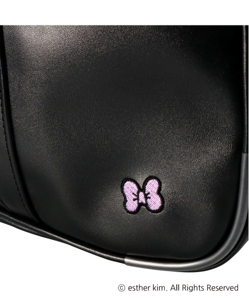 SAC'S BARJean（サックスバージーン）の「【Esther Bunny/エスターバニー】 スクールボストンバッグ 別注 A4（ボストンバッグ・レディース・ブラック/ブラウン・FREE）」の8枚目の写真