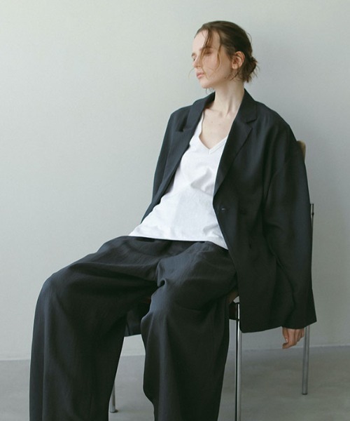 リラクシータックワイドパンツ（その他パンツ）｜ETRE TOKYO（エトレ