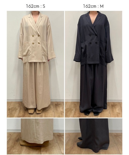 リラクシータックワイドパンツ（その他パンツ）｜ETRE TOKYO（エトレ