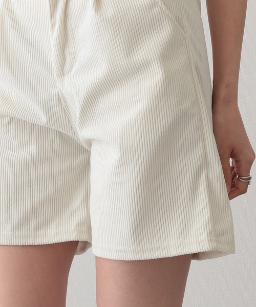Lace Ladies(レースレディース)の「コーデュロイ タック ハイウエスト フレア ショート パンツ(その他パンツ・レディース・ブラック/アイボリー/ブラウン・S/M/XL)」の13枚目の写真