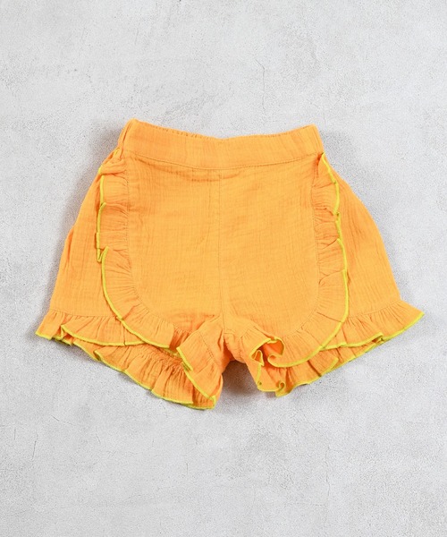 MARKEY'S(マーキーズ)の「Wガーゼフリルキュロットパンツ(その他パンツ・キッズ・イエロー/ラベンダー/モスグリーン・80/90/100/110/120/130/140/150)」の10枚目の写真