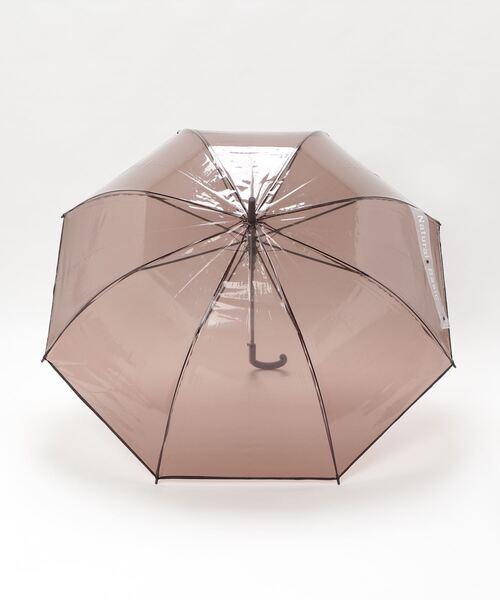 COLONY 2139(コロニートゥーワンスリーナイン)の「パイピングカラービニール傘 65cm(長傘・レディース・ブラック/ブラウン/ネイビー・FREE)」の4枚目の写真