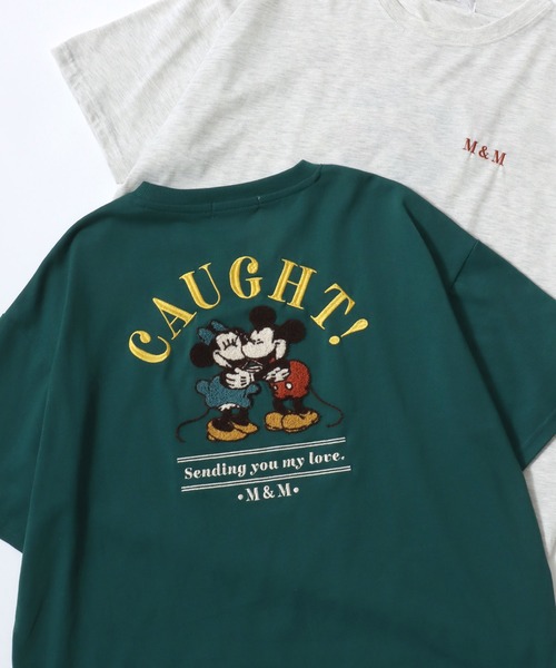 Disney(ディズニー)の「Disney/ディズニー オーバーサイズ ミッキ キャラクター サガラ フロッキー 刺繍 半袖Tシャツ(Tシャツ/カットソー・レディース・アッシュグレー/パープル系その他/イエロー系その他/ブルー系その他2/ブルー系その他3/ブラック系その他/ベージュ系その他/グリーン系その他/スミクロ/ブルー系その他/グレー系その他2/グリーン系その他3/レッド/ホワイト/ピンク系その他/ブラック系その他3/パープル系その他2/グリーン系その他2/グレー系その他/ブラック系その他2/ホワイト系その他2/ホワイト系その他/ブラック系その他4/ブラック系その他5・M/L)」の14枚目の写真